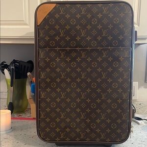 Louis Vuitton Brown Monogram Travel Luggage